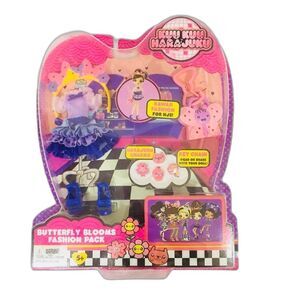 Kuu Kuu HaraJuku Butterfly Blooms Fashion Pack Purple Outfit